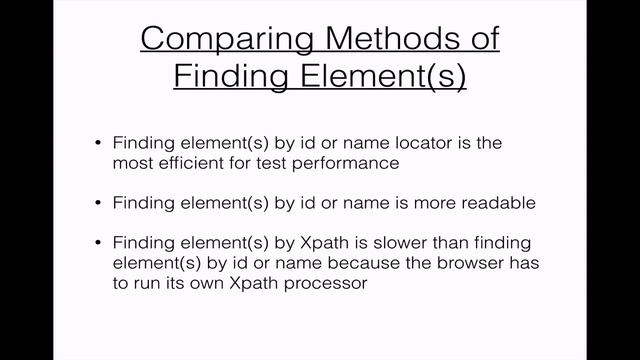 Selenium Python language- Comparing Methods of Finding Elements смотреть онлайн