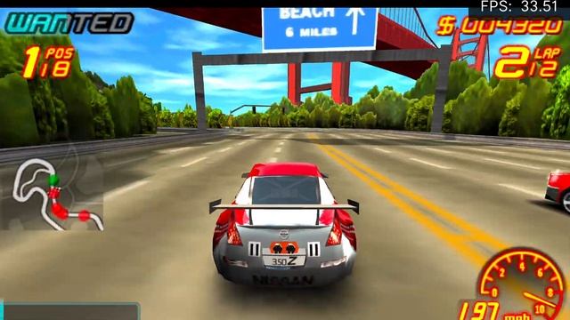 Asphalt 2: Urban GT 2 4k 30fps Gameplay - PSP Emulator смотреть онлайн