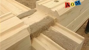 Утеплитель для дома из клееного бруса