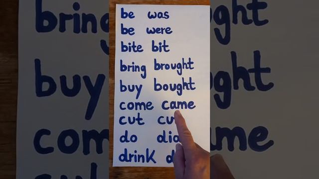 english irregular verbs present simple past смотреть онлайн