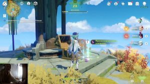 #30 Genshin Impact Три птички и я на вершине мира!