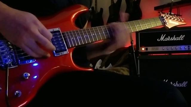 "Cryin" Joe Satriani solo cover Ibanez JS1200 смотреть онлайн
