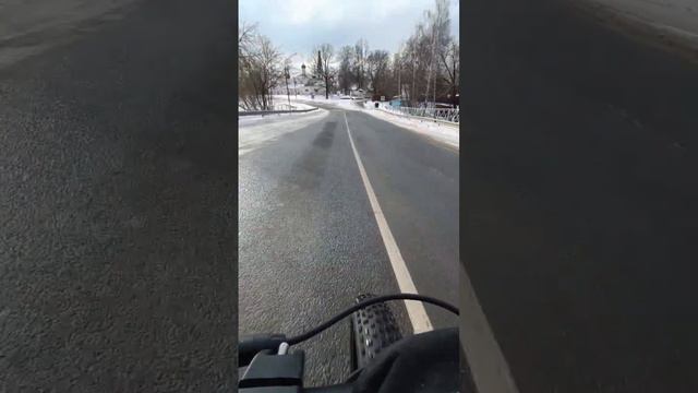 Храм Спаса Нерукотворного Образа в Котово. #sport #fatbike #фэтбайк #зима #храм #спуск смотреть онлайн