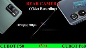 CUBOT P50 Vs CUBOT P60  | Full Specifications | Features | Camera | Storage | 2022