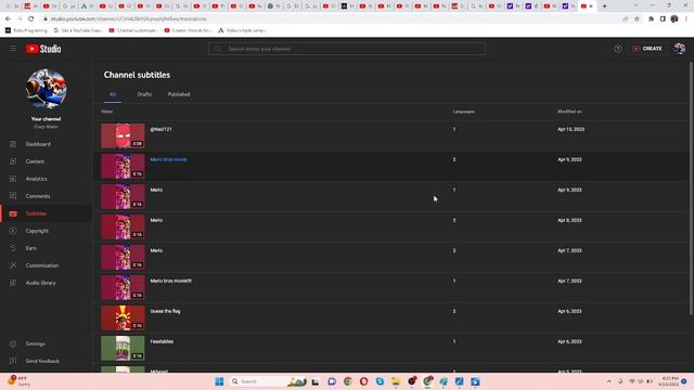 how to add subtitles to your videos on youtube