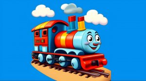 Приключения весёлого Локомотивчика. Мультик для детей. Сказки