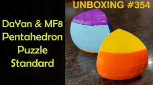 Unboxing №354 DaYan & MF8 Pentahedron Puzzle 3-layer, 5-layer | Стандартные Пентаэдры. Обзор