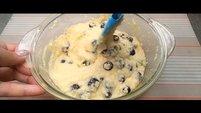 Черничный пирог | Быстрый летний кето пирог | Ягодный пирог