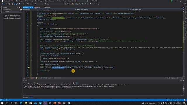C for Pentesters - Part II - Process Injection and XOR Shell Code ...