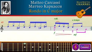 Carcassi Rondo in C major Guitar | Каркасси Рондо До мажор Гитара