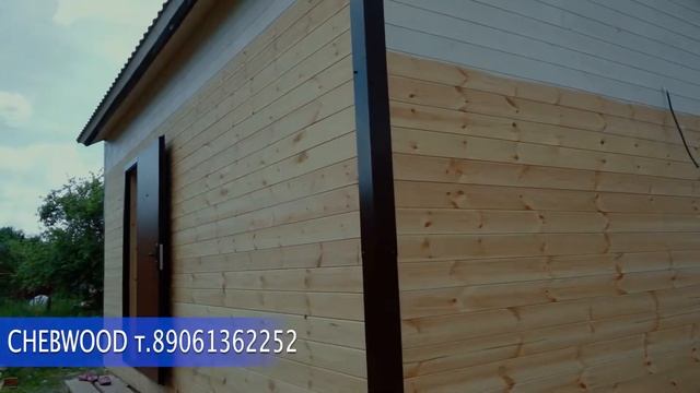 Классный дом 3х6 с антресольным этажом!