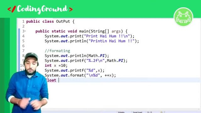 Java print Statements - Output in Java | Java Tutorial in Hindi