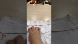 Видео-обзор как можно расшить шорты