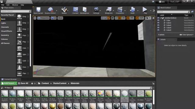 unreal engine 4 - 1# создание фнаф - начало