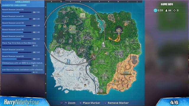 Spray Cars or Trucks in Different Named Locations Guide - Fortnite (Spray & Pray Challenge) смотреть онлайн