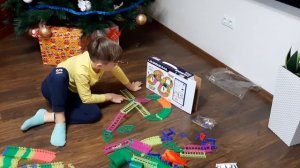 Крутой Большой Гибкий ТРЕК с несколькими уровнями Распаковка и обзор игрушек