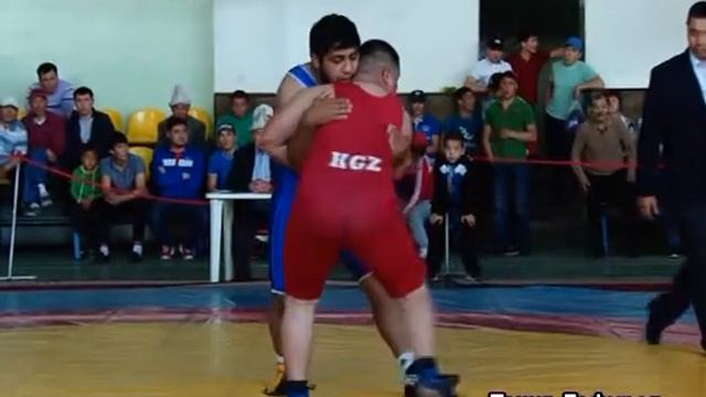 Спорт. Борьба. Турнир Панфилова-2016. Финал 130 кг. Артык Юсупов-Миляс Марков смотреть онлайн