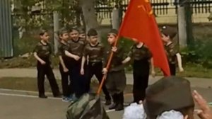 К 70 летию Победы смотр строевой песни в детском саду