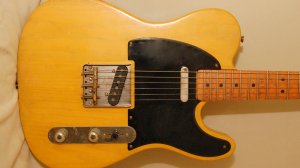 Fender Telecaster 1952 - Blonde Blackguard