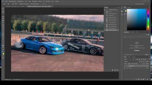 Размытие колёс Photoshop Wheels Radial Blur Guide