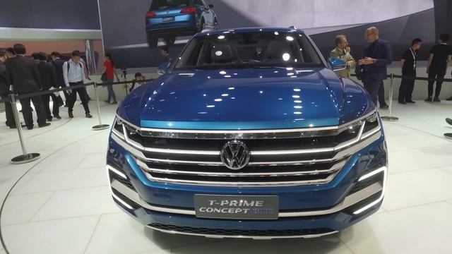 VW Touareg 2017 - World Premiere T-Prime Concept GTE in Beijing | ATMO | Test | No Voice