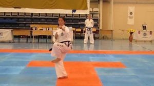 5. 5-й Гуп. Юль-Гок Туль / Yul-Gok Tul (Pattern) - Taekwon-Do ITF. DPRK demo team (Russia).