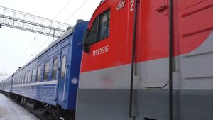 ЭП1М-729 с поездом №301 Адлер - Минск