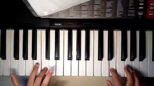 Игра на электроном пианино * Кукушка и Осёл*