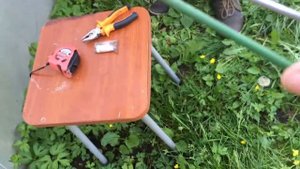 Дуги для парника из проволоки.