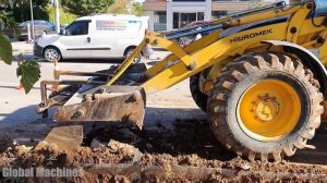 Hyundai 190 w 9 TRUCK LOADING Komatsu wb 97 S, Hidromek 102 S, JCB 4X Backhoe loaders Truck Loading