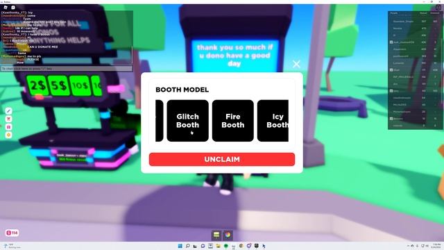 How to change your Stand in Please Donate (Roblox) смотреть онлайн