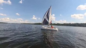 Разборный парусный катамаран MiniCat 420  Истра 14 06 21