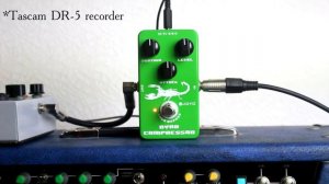 Joyo Dyna Compressor Pedal Demo / Демонстрация звучания педали Джойо Дина Компрессор