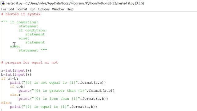 PYTHON TUTORIAL | Conditional Statements | If | If-Else | Nested If-else If-Else If ladder |Switch
