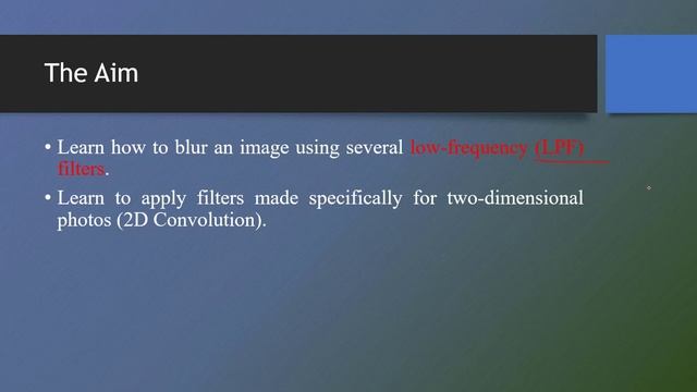 Computer Vision Lecture3 – image Processing in OpenCV - Part2