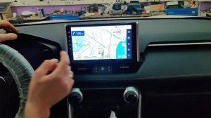 TOYOTA RAV4 2020, штатное головное устройство