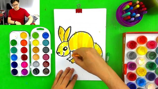 Как нарисовать Броненосца - рисуем зверей с РыбаКит смотреть онлайн