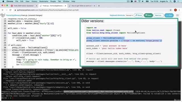 Use PythonAnywhere to Automate the Python Script | The Complete Python Pro Bootcamp for 2022