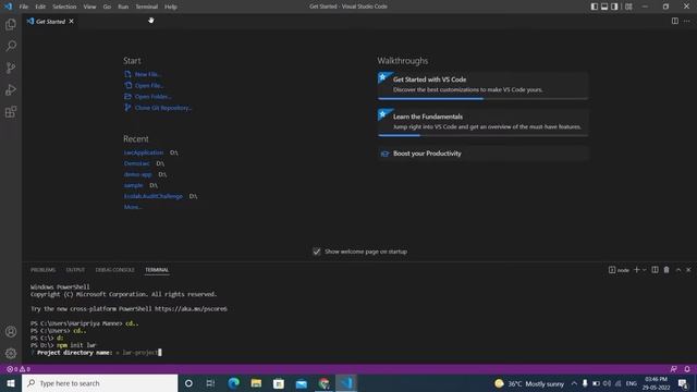 How to Create a Project in LWR | Installation | Set Up VS Code Node JS | Develop an App |Run the AP