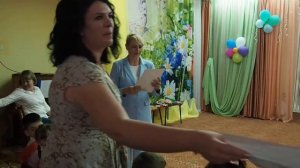 Выпускной. Детский садик "Золотой ключик" группа "Дюймовочка" Часть 4.Поздравление заведующей