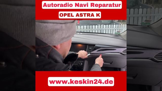 Opel Astra K Display Ausbau Demontieren intellilink Bedienteil смотреть онлайн
