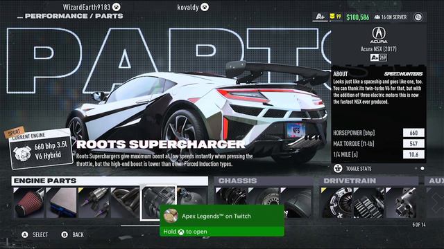 The Acura NSX is an A+ Class God in NFS Unbound!!!!! смотреть онлайн