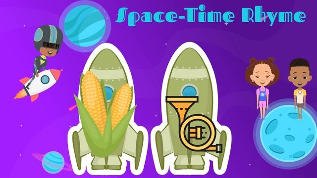 Space-Time Rhyming Word Game