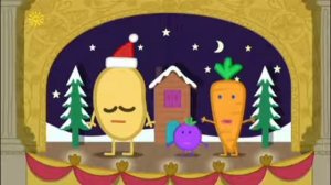 Мультик на английском языке Peppa Pig Season 4 Episode 25 Mr Potato's Christmas Show