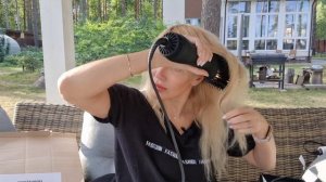 Фен -Расческа -Утюг-Плойка? 4 в 1 ?Моя Новая Фен-Шетка Dykemann burste w-12?Голливудская Укладка?