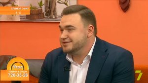 «Утро на 7». Светлана Голубенко, Олег Бобылев