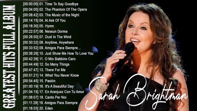 Sarah Brightman Greatest Hits Full Album 🔥 #TOP20 Most Favorite Opera Pop Hits ✨ смотреть онлайн