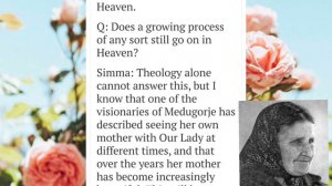 Purgatory Mystic Maria Simma: “There are levels of Heaven”