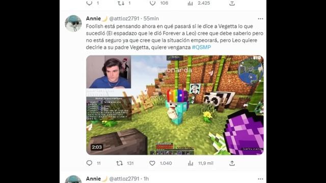 FOREVER ATACA A LEONARDA Y FOOLISH EXPLOTA (DRAMA EN QSMP) смотреть онлайн