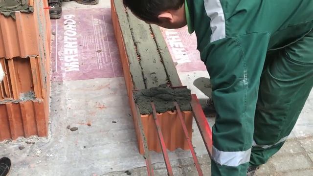 Кладка керамического блока смотреть онлайн